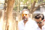 at the Furneral Of Sunil Shetty